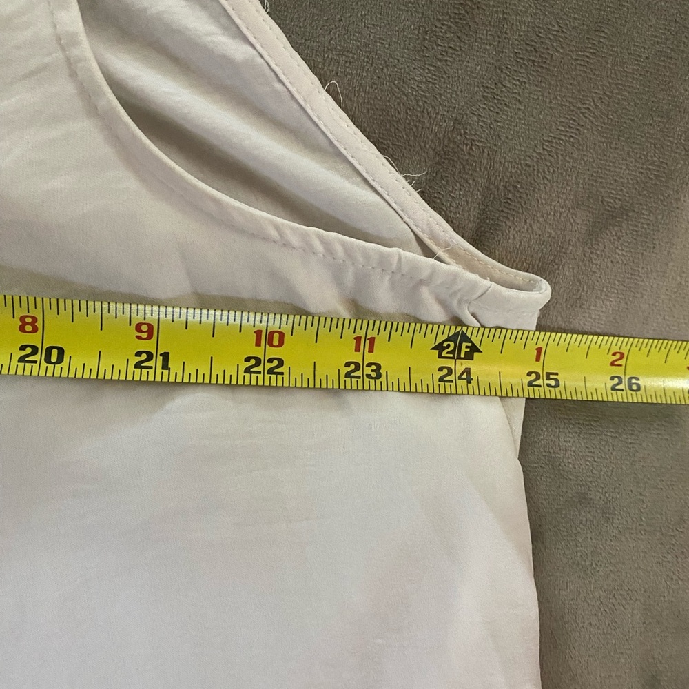Alfani Ivory Blouse XXL Sleeveless - Picture 5 of 8
